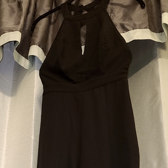 Bebe black jumpsuit - Picture 1 of 8